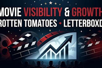 do organic rotten tomatoes, letterboxd movie promotion, visibility and growth