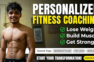 create your personalized workout plan
