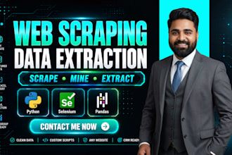 do web scraper, web scraping, data mining, email scraping and data extraction
