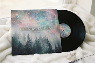 design album cover or single cover art