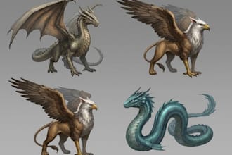 draw fantasy or dnd creatures and monsters