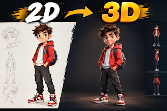 create 3d model, 3d product rendering and 3d printing design for your product