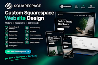 design sqaurespace website, squarespace development, squarespace redesign