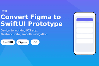 convert your figma design into a working swiftui prototype