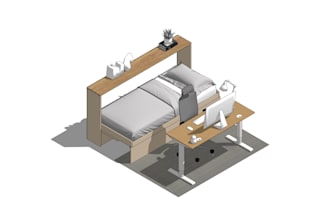 design custom 3d furniture models in sketchup
