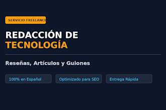 artículos de tecnología y reseñas de celulares en español