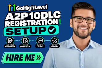 fix gohighlevel a2p 1odlc registration setup ghl a2p phone verification ghl sms