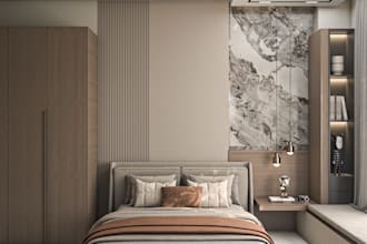 create photorealistic 3d apartment interior renders
