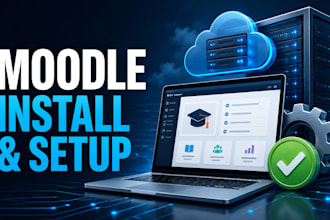 install, set up and optimize your moodle lms