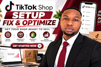 set up tiktok shop, fix tiktok shop, dropshipping and tiktok shop manager