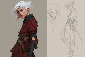 do character designs of your oc