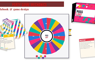 design board game mechanics and the how to play rulebook for your party game