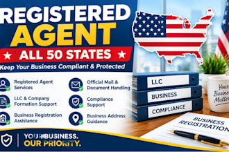 be your registered agent for business and company registration