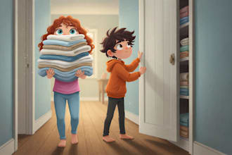 draw childrens book illustration and cover design