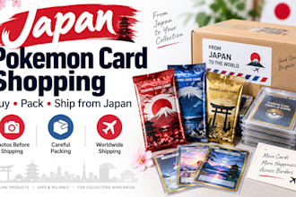 buy and ship japanese pokemon cards from japan