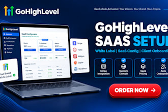 setup gohighlevel saas gohighlevel white labelghl saas setup and clients