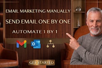manually send personalized emails one by one
