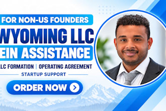 form a wyoming llc with ein assistance for non US residents