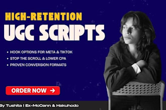 write viral ugc scripts and video ad hooks for meta