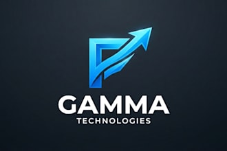 design a modern and powerful gamma logo for your brand