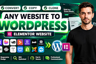 live, clone convert hostinger ai, replit, lovable, durable, or wix to wordpress