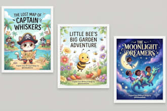 write and design a children story book