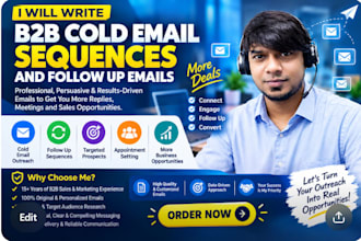 create personalized b2b email sequences