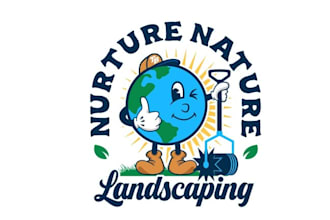 design custom landscaping horticulture company logo