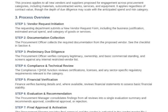 improve procurement, sourcing, vendor management