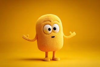 draw your yellow cartoon portrait