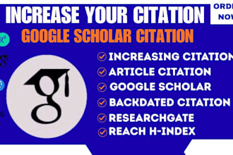 increase backdate google scholar citation scopus citation in top journals