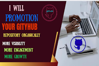 promote your github profile for organic followers and engagement