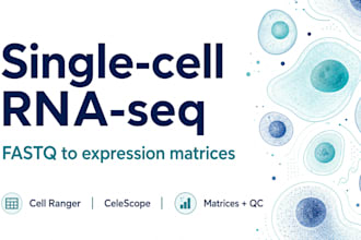process single cell rna seq fastq into gene expression matrices