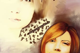 draw a digital portrait