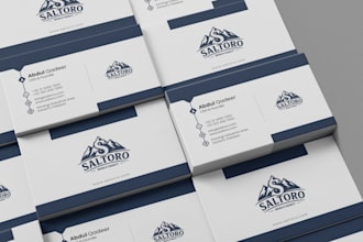 design professional business cards and stationery