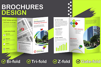 design professional business brochures