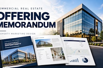 design commercial real estate offering memorandum