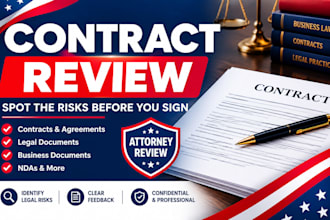 review your contracts, agreements, and legal documents