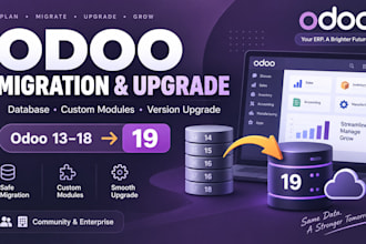 do odoo migration, version upgrade and custom module migration