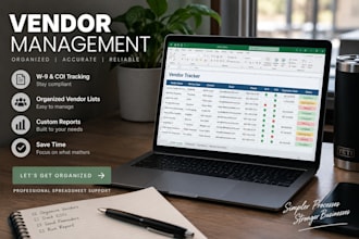 organize and manage your vendor records and documents