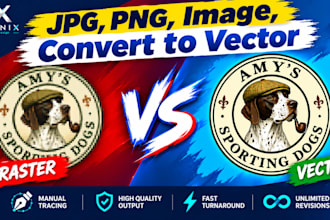 convert jpg png to vector ai eps svg manual tracing