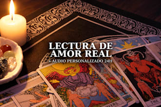 ofrezco lectura intuitiva de tarot del amor en foto y audio