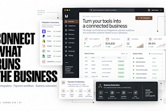 build API integrations, payment workflows and automations