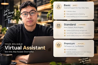 be your executive assistant for admin scheduling and client relations