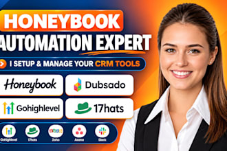 setup honeybook automation honeybook crm dubsado gohighlevel crm automation