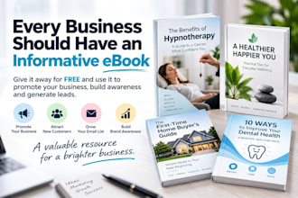 create a business ebook for lead generation and marketing