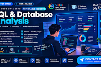 sql data analysis, write queries and provide business insights