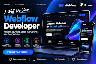 be webflow developer modern framer webflow website webflow design animation