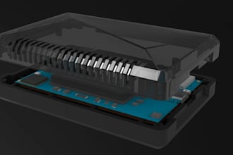 design custom pcb enclosure, 3d case and product casing for 3d printing and cnc