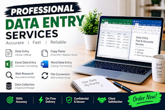 enter data into excel